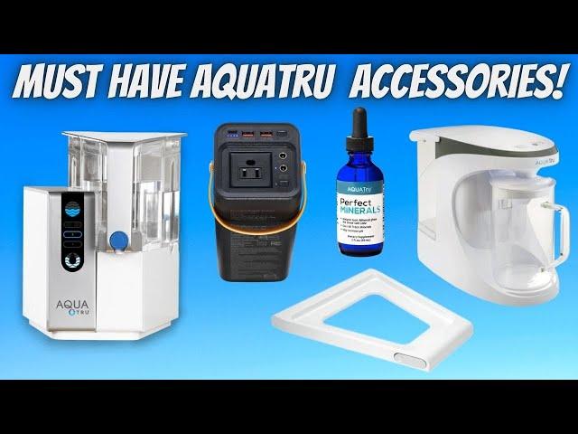 AquaTru Reverse Osmosis Water Filtration Accessories