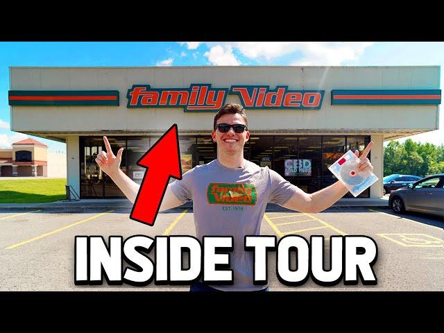 Last EVER Inside Tour of FAMILY VIDEO RENTAL STORE - FLICK TRIP