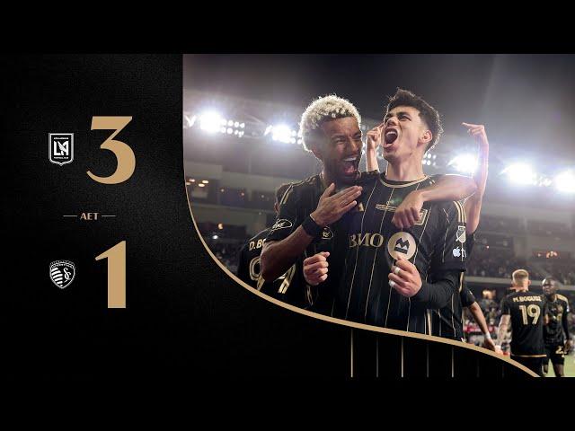 HIGHLIGHTS: LAFC 3-1 Sporting Kansas City - 2024 U.S. Open Cup Final