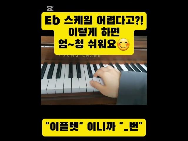 [리얼 레슨] 까다로운 스케일 | "Eb 메이저 스케일" 해결 꿀팁 | 피아노 교수법