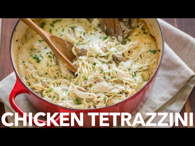 Easy Chicken Tetrazzini Casserole Recipe - Comfort Food for Dinner