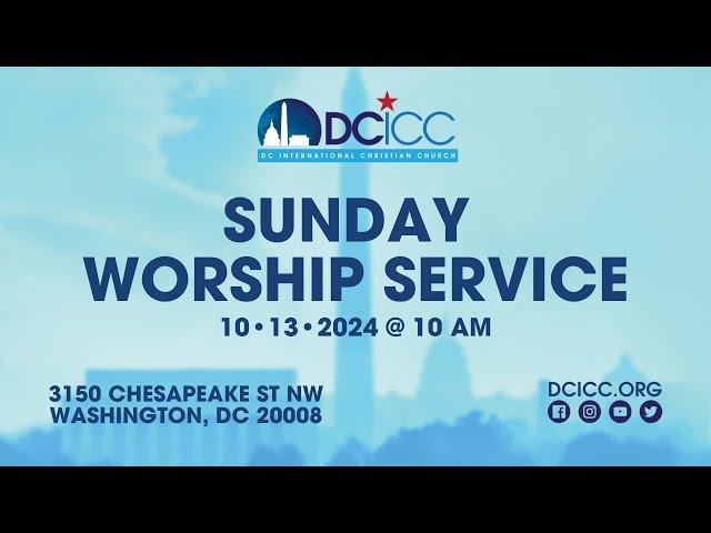 Congregational Worship Service LIVESTREAM | 10•13•2024