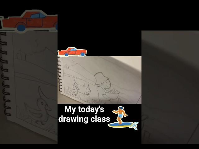 drawing class(how students prepare their art) #vlog #drawingart #scenery #farming #farmart #cuteart