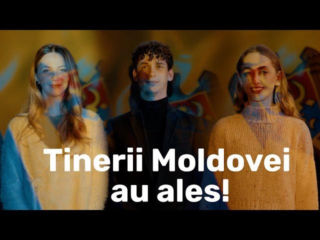 Tinerii au ales! "Am demonstrat că Moldova poate fi mai puternică"