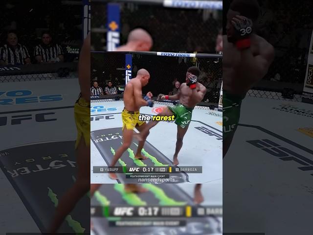Rarest Low Kick in MMA  #ufc