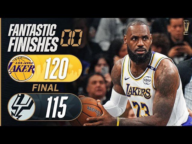 Final 4:39 MUST-SEE ENDING Lakers vs Spurs | November 15, 2024