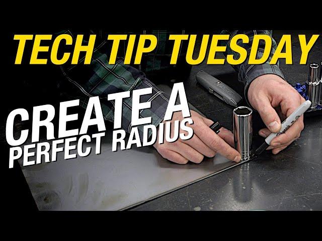 TECH TIP TUESDAY! Create a Perfect Radius Using Common Tools Around Your Garage! Eastwood