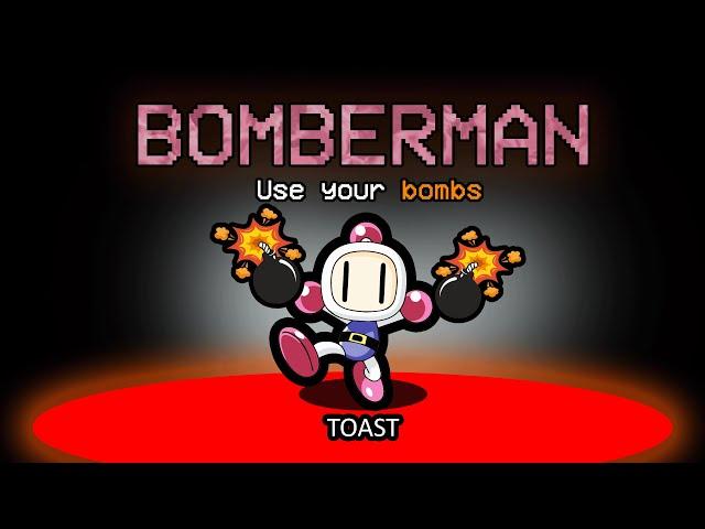 Toast plants bombs MULTIKILLS with BOMBER in AMONG US