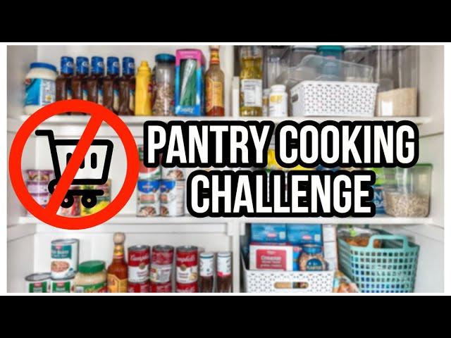 PANTRY CLEANOUT DINNERS | SHELF COOKING IDEAS | Pantry Challenge 2023