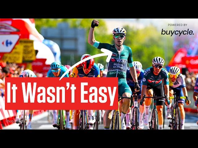 Wout Van Aert Survives Climbs & Attacks For Vuelta a España 2024 Win