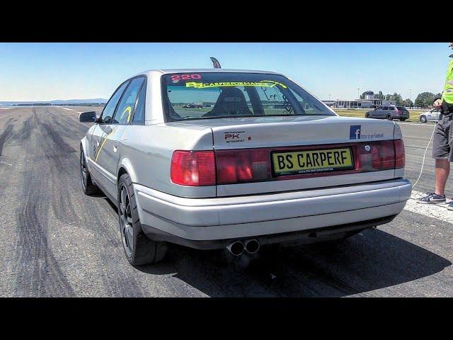 1050HP Audi S4 C4 GTX4202R Turbo - FAST 0-300 KM/H ACCELERATION!