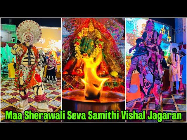 Maa Sherawali Seva Samithi Durga Pooja 2024 | Durga Mata Jagaran | Organiser Babu Ramesh Shamshabad