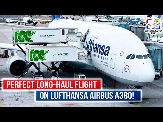 TRIP REPORT | First Time on Lufthansa A380 | Munich to Los Angeles | Lufthansa A380