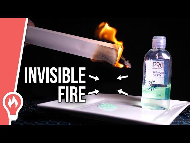 Hand Sanitizer Fires Are Invisible