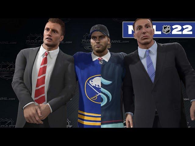 NHL 22 BE A PRO #4 *NHL DRAFT...SEATTLE OR BUFFALO?!*