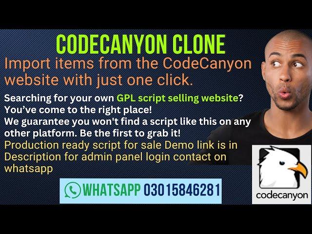 Build Your Own Complete Codecanyon Clone with GPL Scripts | Codecanyon Clone Script, API Integration