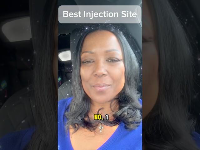 Best GLP-1 Injection Site: Let’s Rank It! #mounjaro #shorts #glp1