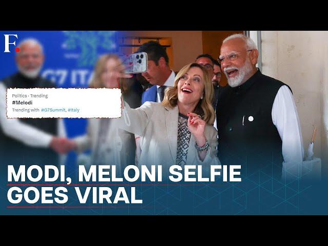 "Hello From Team Melodi" Selfie of PM Modi & Giorgia Meloni Goes Viral | PM Modi at G7 Summit 2024