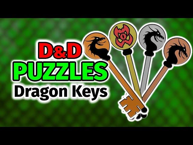 The "Key" to Dragon Week - Dragon Themed D&D Puzzle!