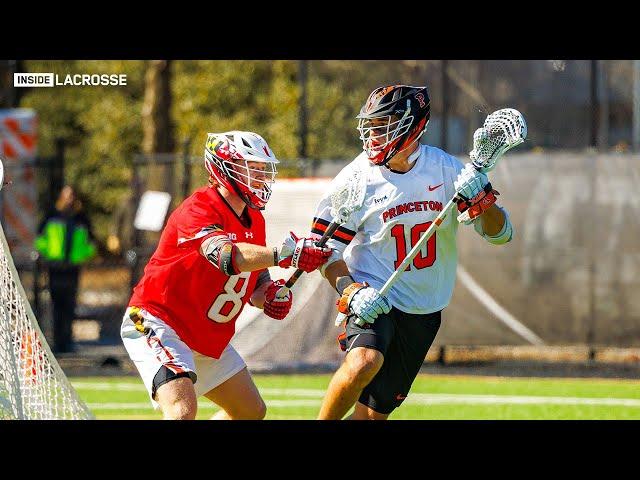 Top 5 Matchup | MARYLAND vs PRINCETON | 4K Lacrosse Highlights