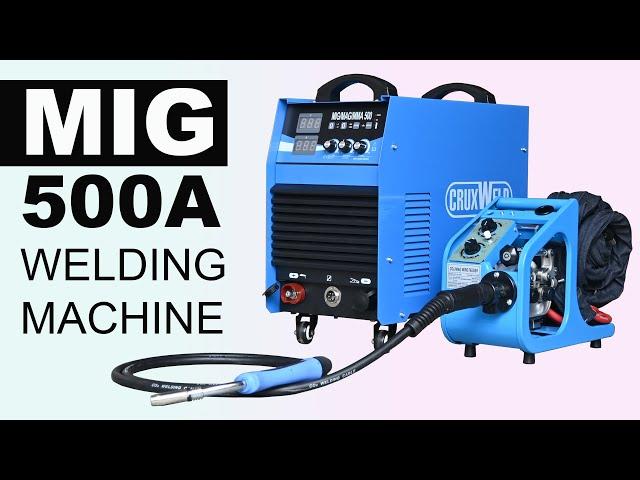 Unboxing & Review: Powerful MIG 500A Welding Machine