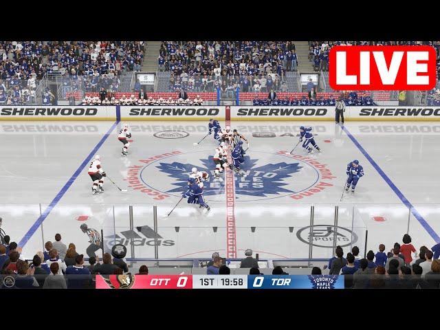 NHL LIVE Toronto Maple Leafs vs Ottawa Senators - 24th September 2024 - NHL Full Match - NHL 24