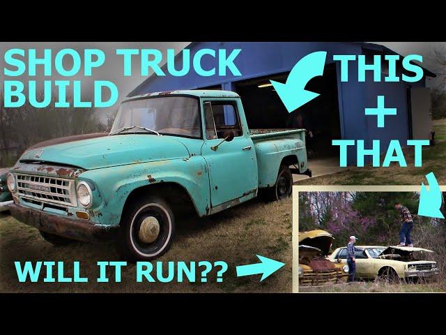 BUDGET shop truck build! Will the donor car RUN after 10 years?