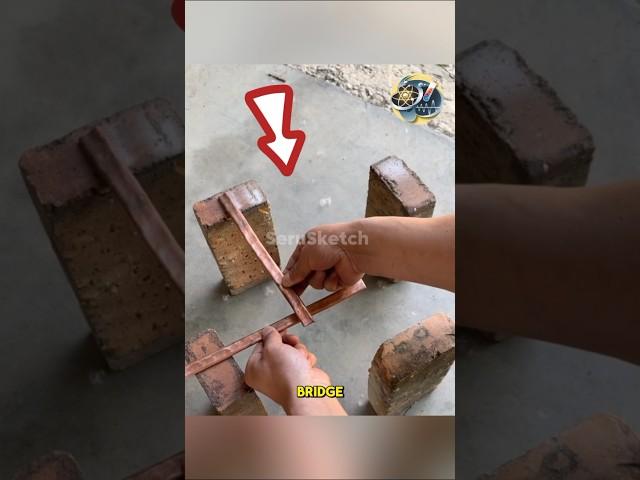 The Secret of the Four Corners Bridge: An Ancient Engineering Marvel ‎#shorts #experiment #trending