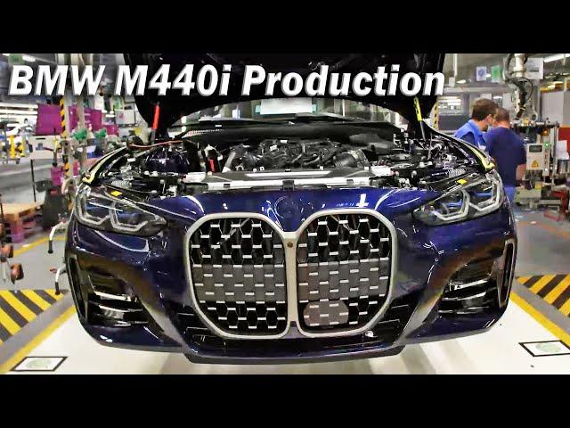 2020 BMW 4 Series Production, M440i Manufacturing, German Factory Dingolfing,