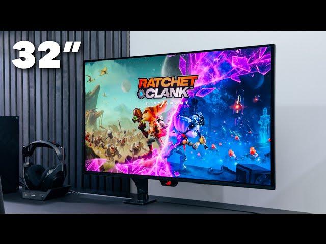 The 32” 4K OLED Gaming Monitor: ROG PG32UCDM