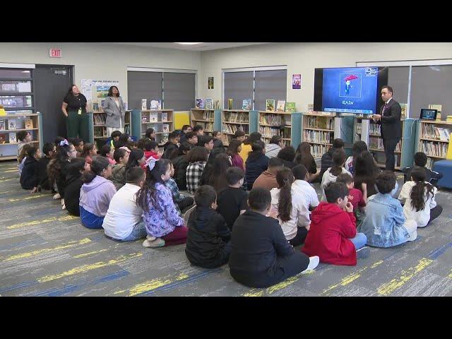 Southwest Elementary students step into the forecast with Kidcasters