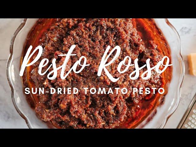 PESTO ROSSO (SUN-DRIED TOMATO PESTO)