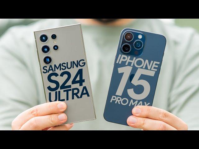 Samsung Galaxy S24 UItra vs iPhone 15 Pro Max, ¿el mejor móvil del momento?