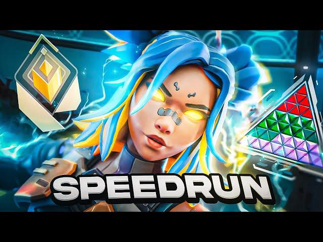 Neon to Radiant Speedrun (VALORANT)