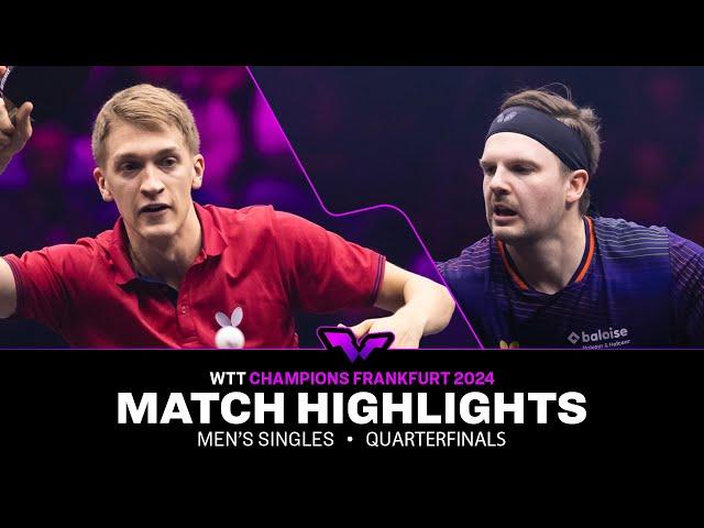 Anton Kallberg vs Ricardo Walther | MS QF | WTT Champions Frankfurt 2024