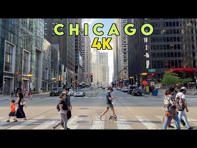 Downtown Chicago Drive in 4K