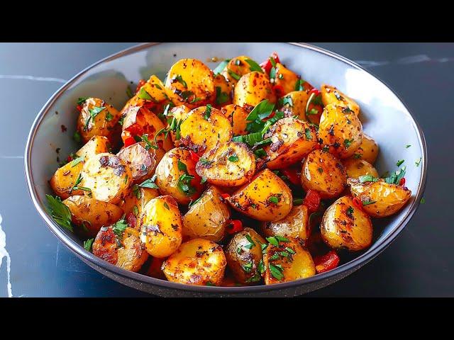 Spicy Potato Recipe • How To Make Fried Potatoes • Garlic Potato Recipe • Spicy Batata Harra Recipe