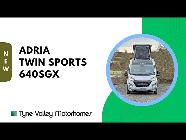 2024 Adria Twin Sports 640 SGX - Video Tour 