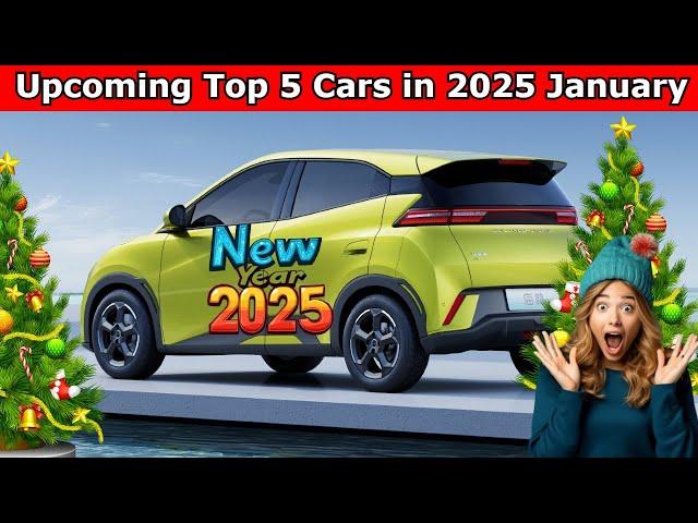 Upcoming Top 5 Cars in 2025 January | Top Best Upcoming Cars in 2025 | Upcoming Cars