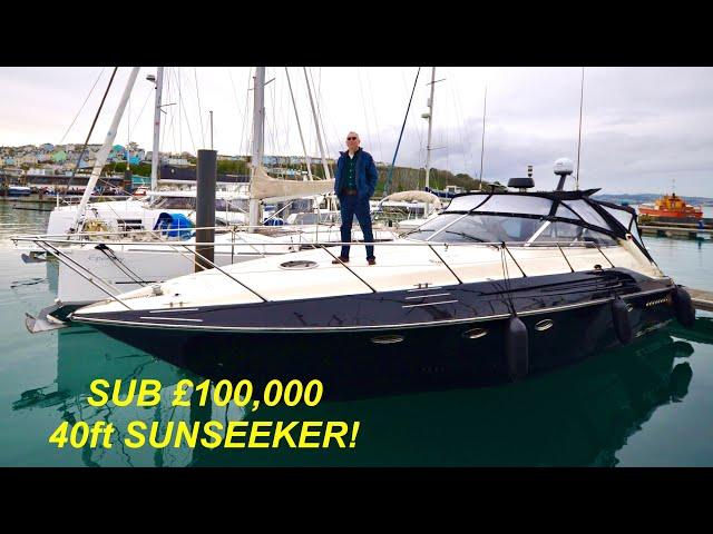 £96,000 Yacht Tour : 1997 Sunseeker Portofino 400