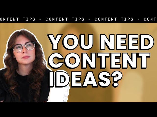 Constantly running out of content ideas? Here are 3 strategies to help!