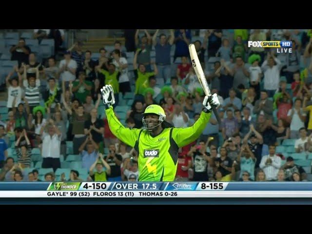 Chris Gayle 100*(54) vs Adelaide Strikers | BBL 2011/12 | Incredible Striking by the Big Man *HD*