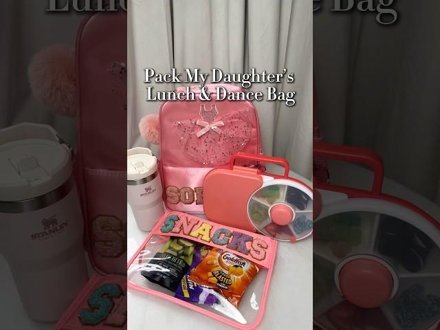 Pack My Daughter’s Lunch & Dance Bag #asmr #packinglunch #momlife #lunchideas #bentobox #viral