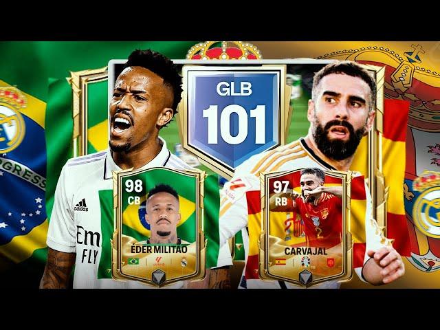 CARVAJAL 97 Y MILITAO 98 AL FULL  REAL MADRID FC MOBILE