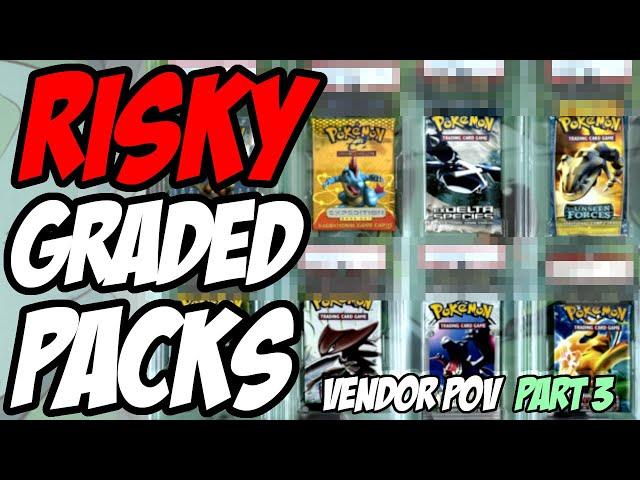 Taking a RISK on Graded Packs... | Los Angeles Collect-a-Con 2024 VENDOR POV Part 3 + GIVEAWAY!