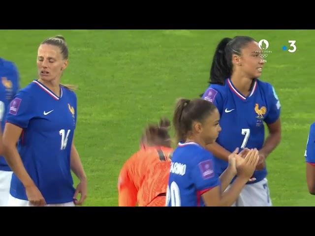 Women's European Qualifiers. France vs Sweden (12/07/2024) [French commentary]