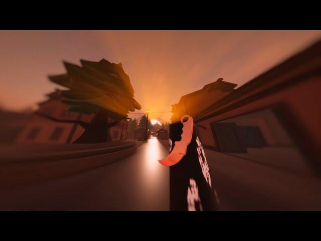 Satisfying Karambit Knife Montage | Roblox Rivals