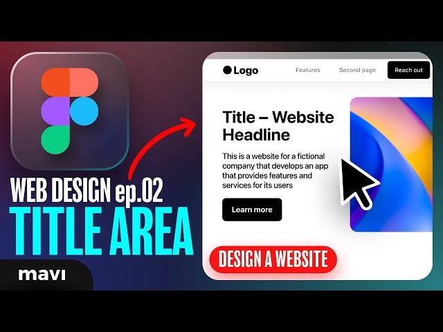 THE FIRST THING Website Visitors See: Design a WEBSITE in Figma ep.02