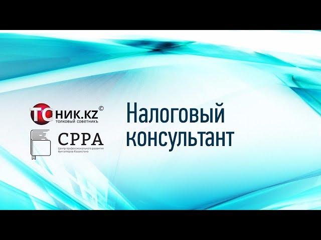 Налоговый консультант день 1