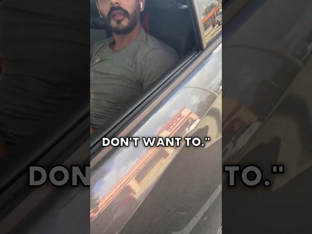 Man Confronts Uber Driver trying to Scam